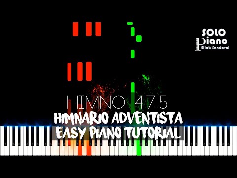 HIMNO 475 - El camino es escabroso | Easy Piano Tutorial + Partitura