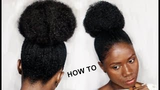 HOW TO STYLE NATURAL HAIR SHORT,MEDIUM NATURAL HAIR- 5 WAYS