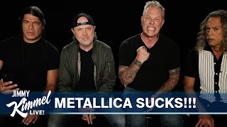 Metallica Reads 1-Star Reviews of the Black Album