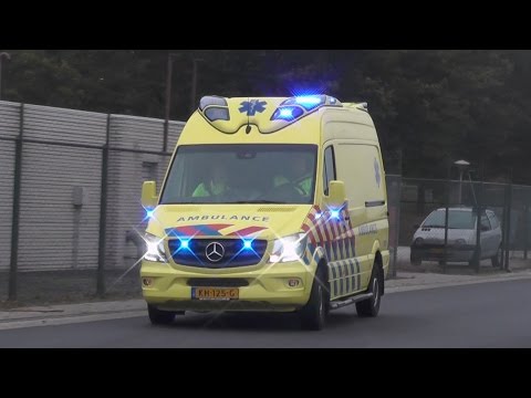 [Primeur & Wail] A1, Voorraad/Test Otaris Ambulance 02-108 UMCG Ambulancezorg naar melding in Emmen