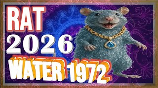 ✪ Rat Horoscope 2026 | Water Rat 1972 | February 15, 1972 to February 2, 1973