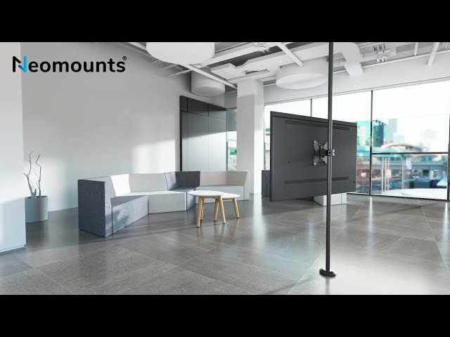 Video Teaser für Neomounts FL40-430BL12 TV pole mount - full motion