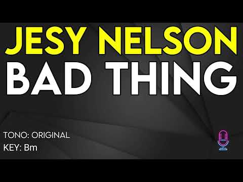 Jesy Nelson - Bad Thing - Karaoke Instrumental