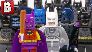 YouTube thumbnail: Every Lego Batman Minifigure Ever!!! Rare Comic-Con 2011 2014 Exclusives! | Collection Review