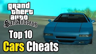 GTA San Andreas PC - Top 10 Car Cheats