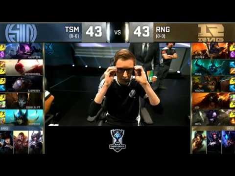 LMHT: TSM vs RNG Highlights LOL World Championship 2016 Day 1 Group Dl