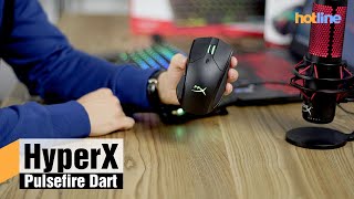 HyperX Pulsefire Dart Wireless Gaming Black (HX-MC006B, 4P5Q4AA) - відео 1