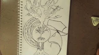 Time Lapse Drawing - The Most Cursed of Hands/ Who Am I