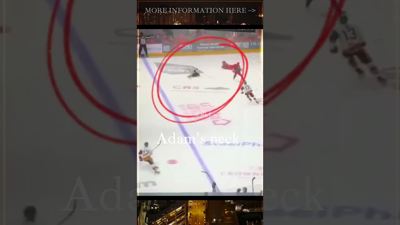 Hockey Player Dies in Game | #adamjohnson #neuralnarrative