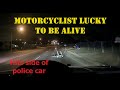 Motorcyclist nearly unalived by striking side of Arkansas State Police cruiser #pursuit #chase