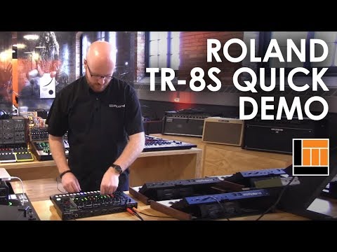 Roland TR-8S Rhythm Performer [Quick Demonstration]