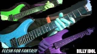 Billy Idol - Flesh for fantasy (guitar & Bass cover)