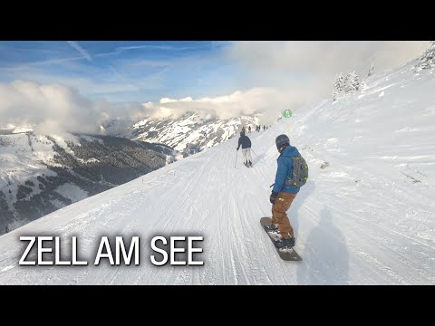 Zell am See 🇦🇹 Österreich - Skitour 4K