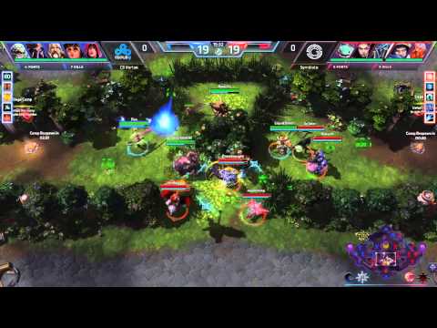Go4 Heroes Dec Monthly Finals - Symbiote vs C9 Vortex Game 1