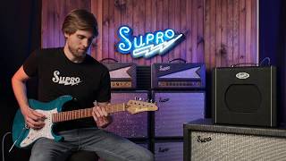 Video thumbnail for Supro Blues King 10 Official Demo by Rick Devita by SuproUSA