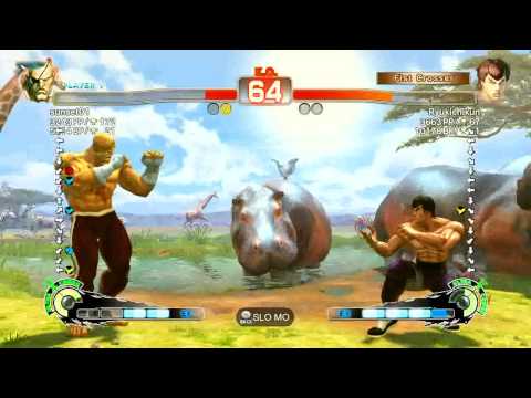 SSF4 AE Sagat (sunset01) vs Fei Long (Ryukichikun) Japanese Ranking Match
