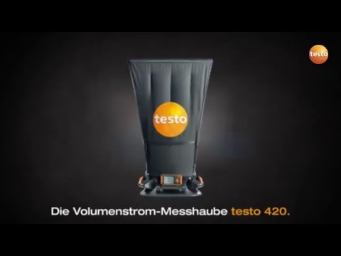 Volumenstrom-Messhaube testo 420 