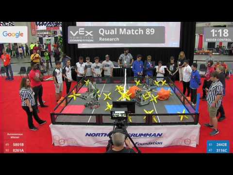 2017 VRC Res Q89 - 5801B 8261A vs 2442E 3116C - 43 to 20