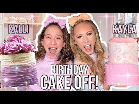 CAKE 🎂 VS CAKE 🎂 ULTIMATE DECORATING COMPETITION! 😱🏆