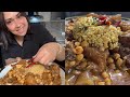 الهركمة بالحمص والزرع معلكة ولذيذة يا سلام