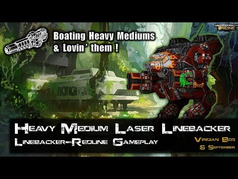 [BRxV] Heavy Medium Laser Linebacker - Linebacker Redline Gameplay