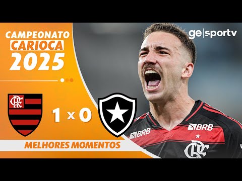 Gols e lances de Flamengo x Botafogo