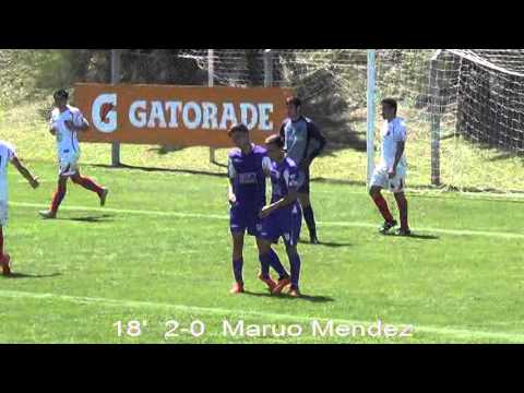 Sub 16 14° Fecha Torneo Clausura 2015 Defensor Sp 4 (F. Batista y M  Mendez x3) - Atenas 1
