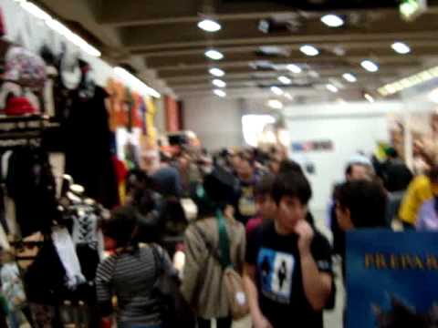 Cartoomics 2010 Area Cosplay e panoramica