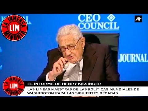 Kissinger y las líneas maestras de las políticas mundiales de Washington