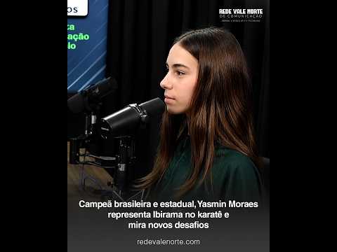 Campeã brasileira e estadual, Yasmin Moraes representa Ibirama no karatê e mira novos desafios