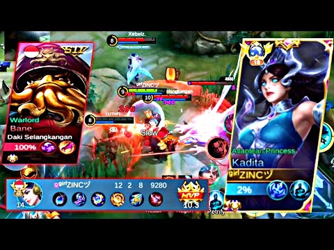 dimana ada BAHAYA di situ ada KADITA...??!! mobile legends 2023