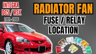 Acura RSX Engine Cooling Fan Switch Guide (2002-2006) | Go-Parts.com