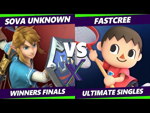 S@X 359 Online Winners Finals - fastcree (Villager) Vs. Sova Unknown (Link) Smash Ultimate - SSBU