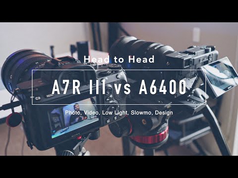 Sony A6400 vs A7R III | Full Frame vs APS-C