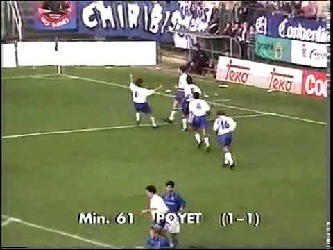 Liga 1993/94 Gol de Poyet / Real Oviedo - Real Zaragoza