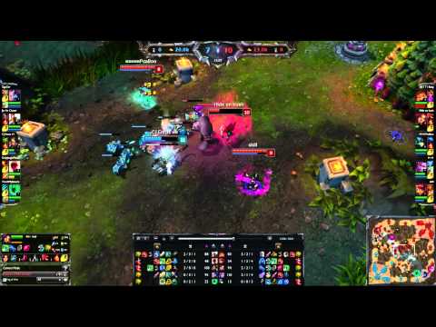 SKT T1 Faker - Katarina vs Nidalee - patch 4.19