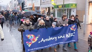 preview picture of video 'Arnsberg sind WIR - Friedlicher Spaziergang am 25.01.2015'