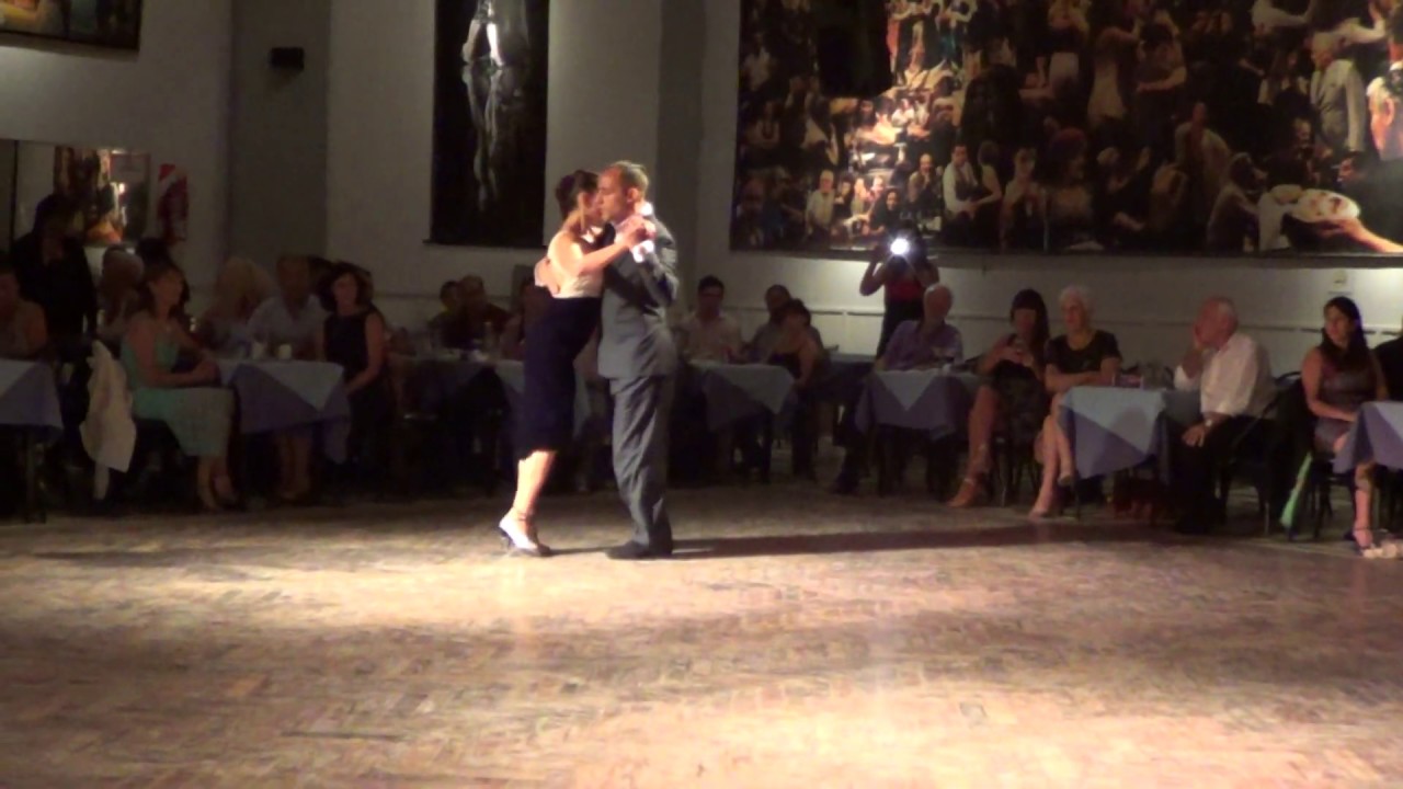 Karina Colmeiro & Maximiliano Cristiani Tango "El Último Café " Goyeneche Salón Canning 07-02-19 1/3