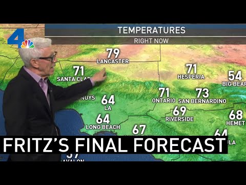 Watch: Fritz Coleman's Final Forecast  | NBCLA