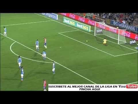 Granada vs Real Sociendad 1-1 Gol Piti Jornada 17 2013/2014 - AllGoalsLFP
