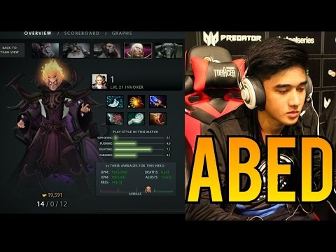 PLAYER PERSPECTIVE: Abed (Invoker) Road to 9k MMR [Ranked Match]