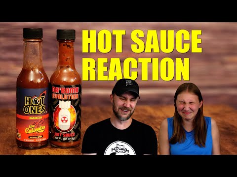 Hot Ones Sauce Tasting and Reaction - Da Bomb Hot Sauce Reaction