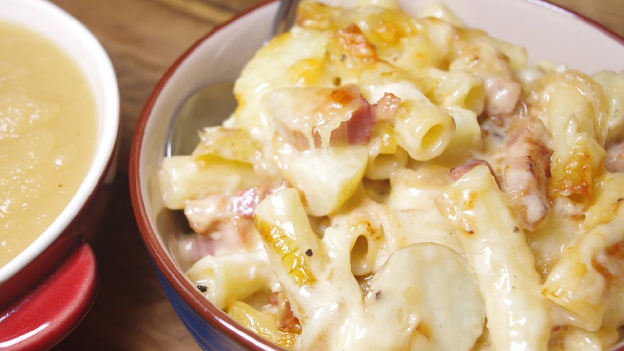 Swiss Ćlplermacaroni (aka Ćlplermagronen) with Apple Sauce - Recipe Video