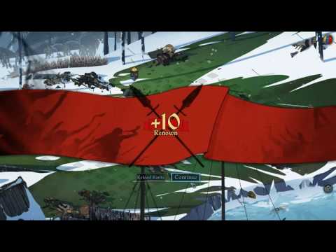 Banner Saga 2 Survival mode - Battle 1-5 (Hard)