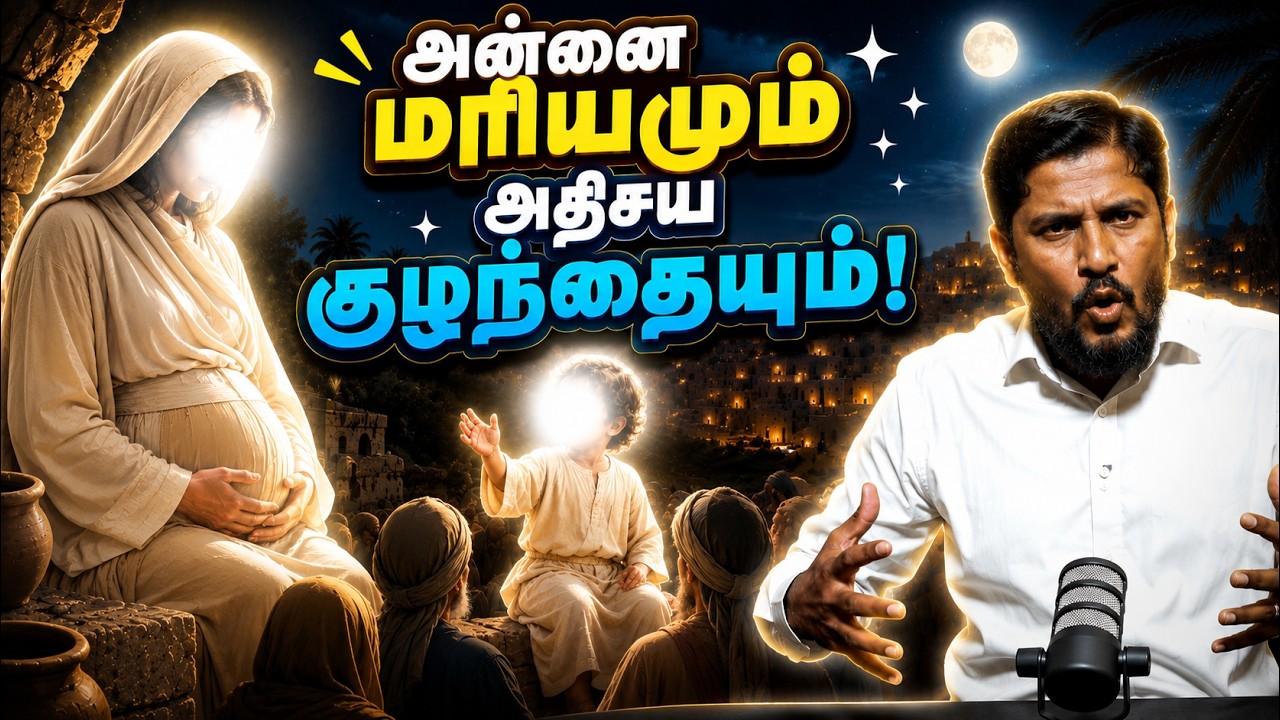 அன்னை மரியாவும் அதிசய குழந்தையும்! |Usthad Althafi