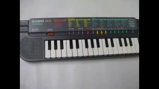 Video thumbnail for Casio SA-5 Song Bank Keyboard by beyondtheborders_ph