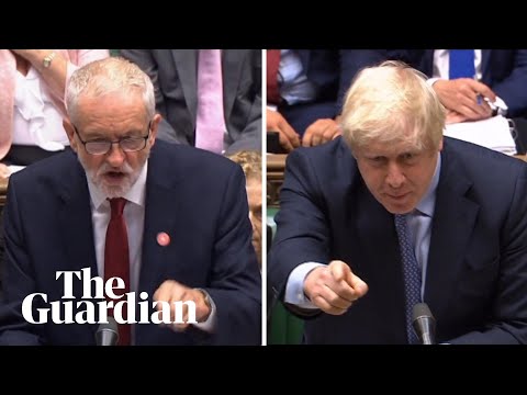 Caracas and chlorinated chicken: Boris Johnson's first PMQs clash with Jeremy Corbyn