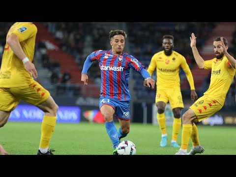 CAEN / QRM 0-1 J10 L2 22/23 résumé vue des tribunes, stade d’Ornano