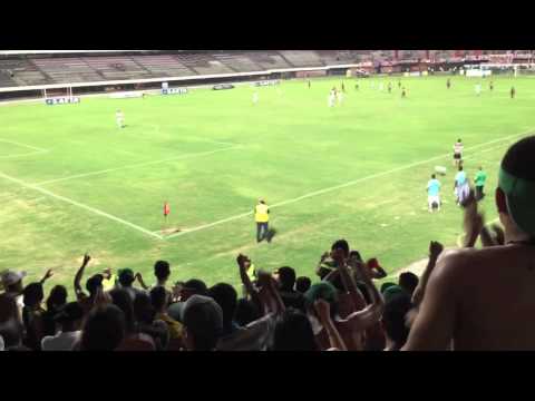 "21/11/2015. Los del Sur en Cúcuta." Barra: Los del Sur &bull; Club: Atlético Nacional