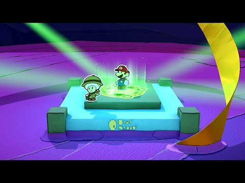 Scorching Sandpaper Minor - Paper Mario: The Origami King Walkthrough